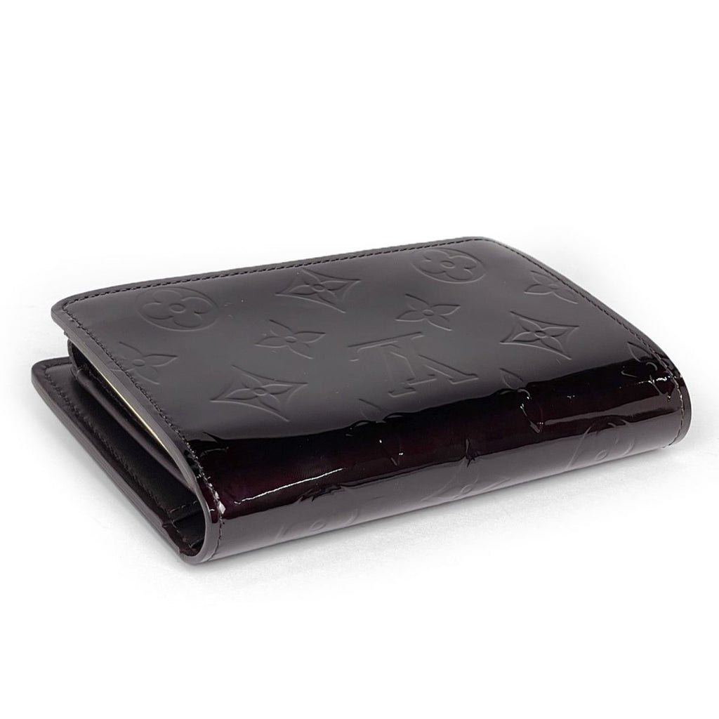 Louis Vuitton Portefeuille Viennois Bifold Wallet Monogram Vernis Amarante — view 2