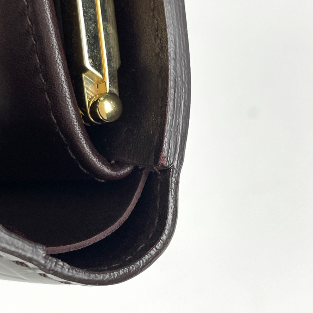 Louis Vuitton Portefeuille Viennois Bifold Wallet Monogram Vernis Amarante — view 3