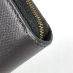 Celine Logo Wallet Leather Gray — view 3