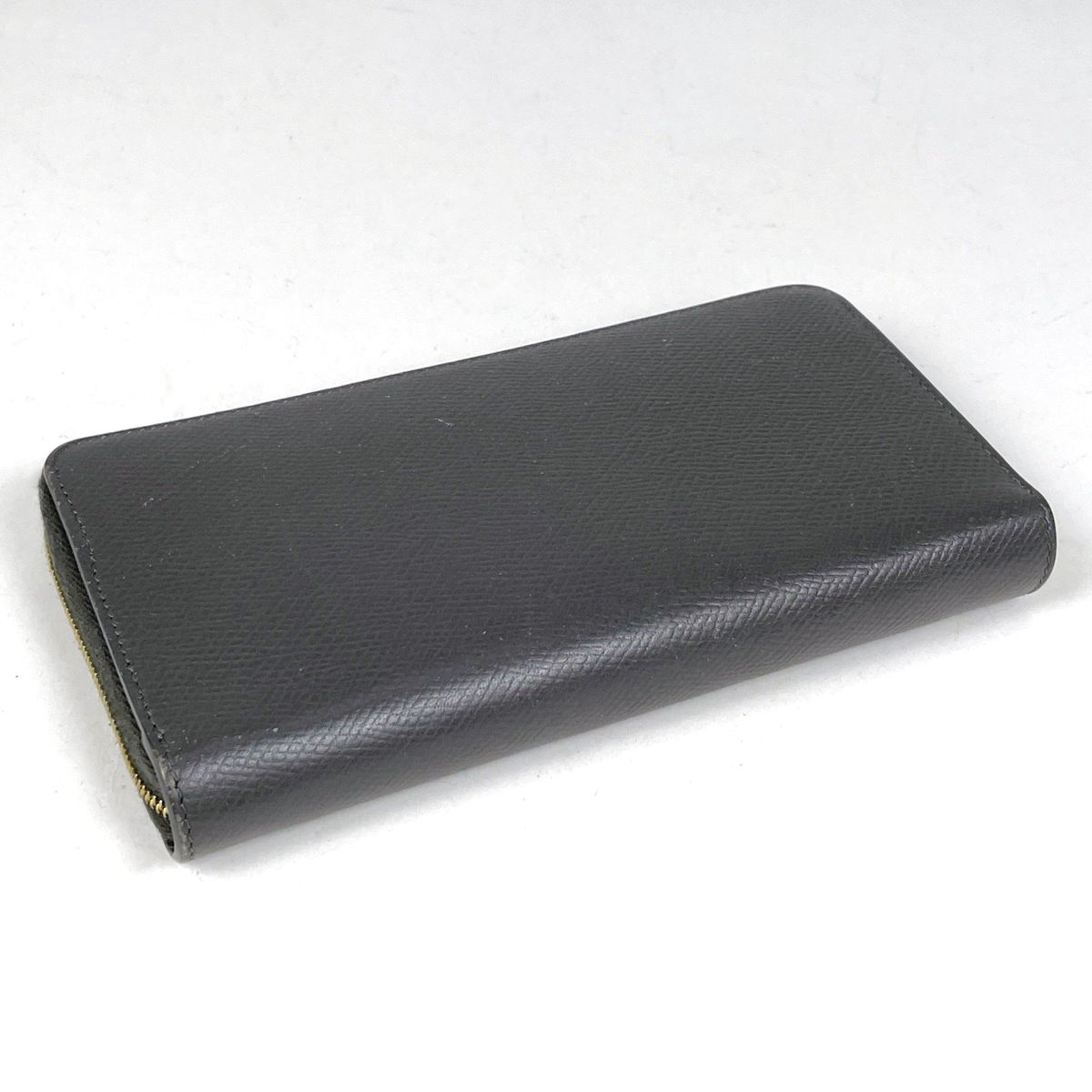 Celine Logo Wallet Leather Gray — view 2