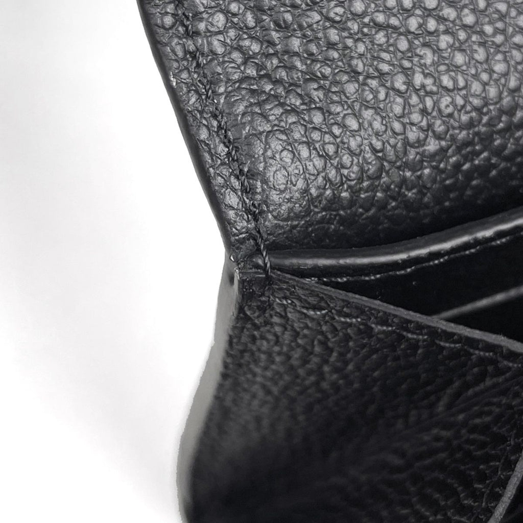 Louis Vuitton Porte-Monnaie Rosalie Card Case Coin Monogram Empreinte Noir — view 3