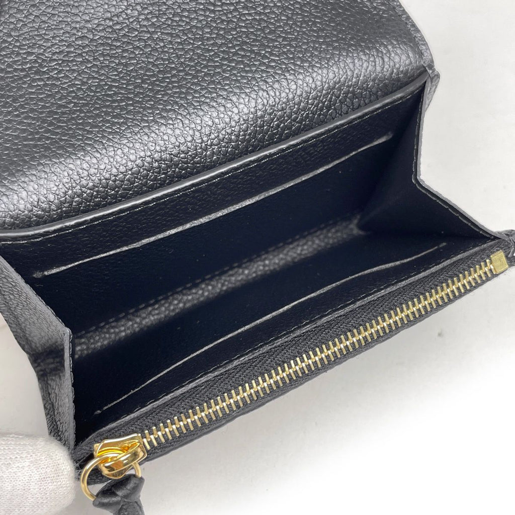Louis Vuitton Porte-Monnaie Rosalie Card Case Coin Monogram Empreinte Noir — view 4