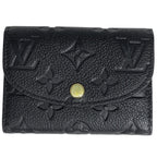 Louis Vuitton Porte-Monnaie Rosalie Card Case Coin Monogram Empreinte Noir