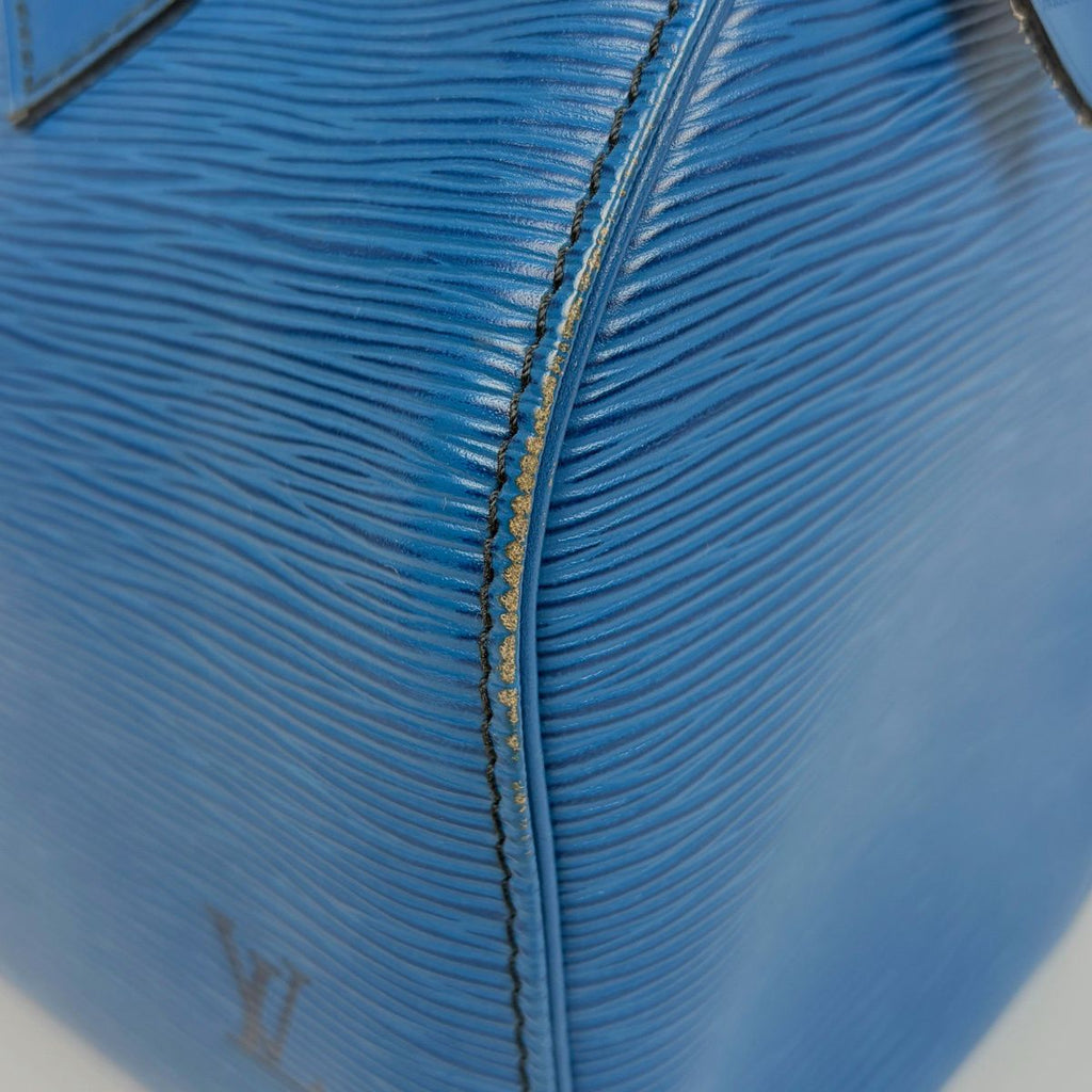 Louis Vuitton Speedy 25 Handbag Epi Toledo Blue — view 4