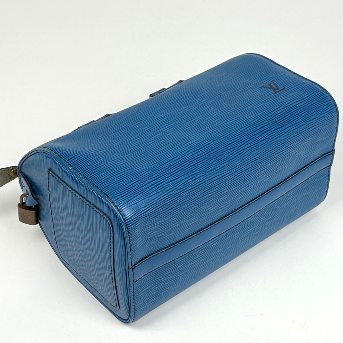 Louis Vuitton Speedy 25 Handbag Epi Toledo Blue — view 2
