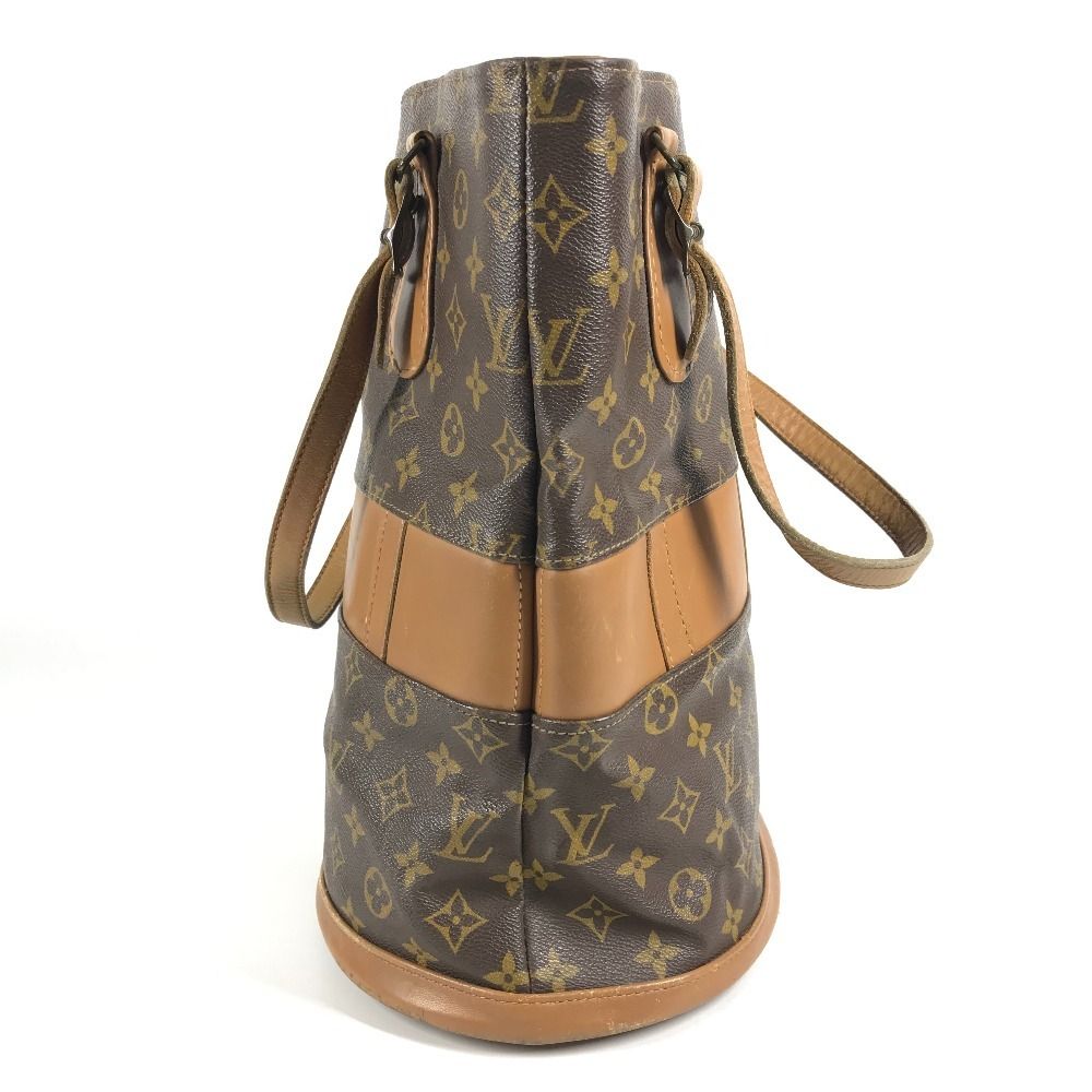 Louis Vuitton Handbag Bucket GM Monogram Canvas Brown — view 3