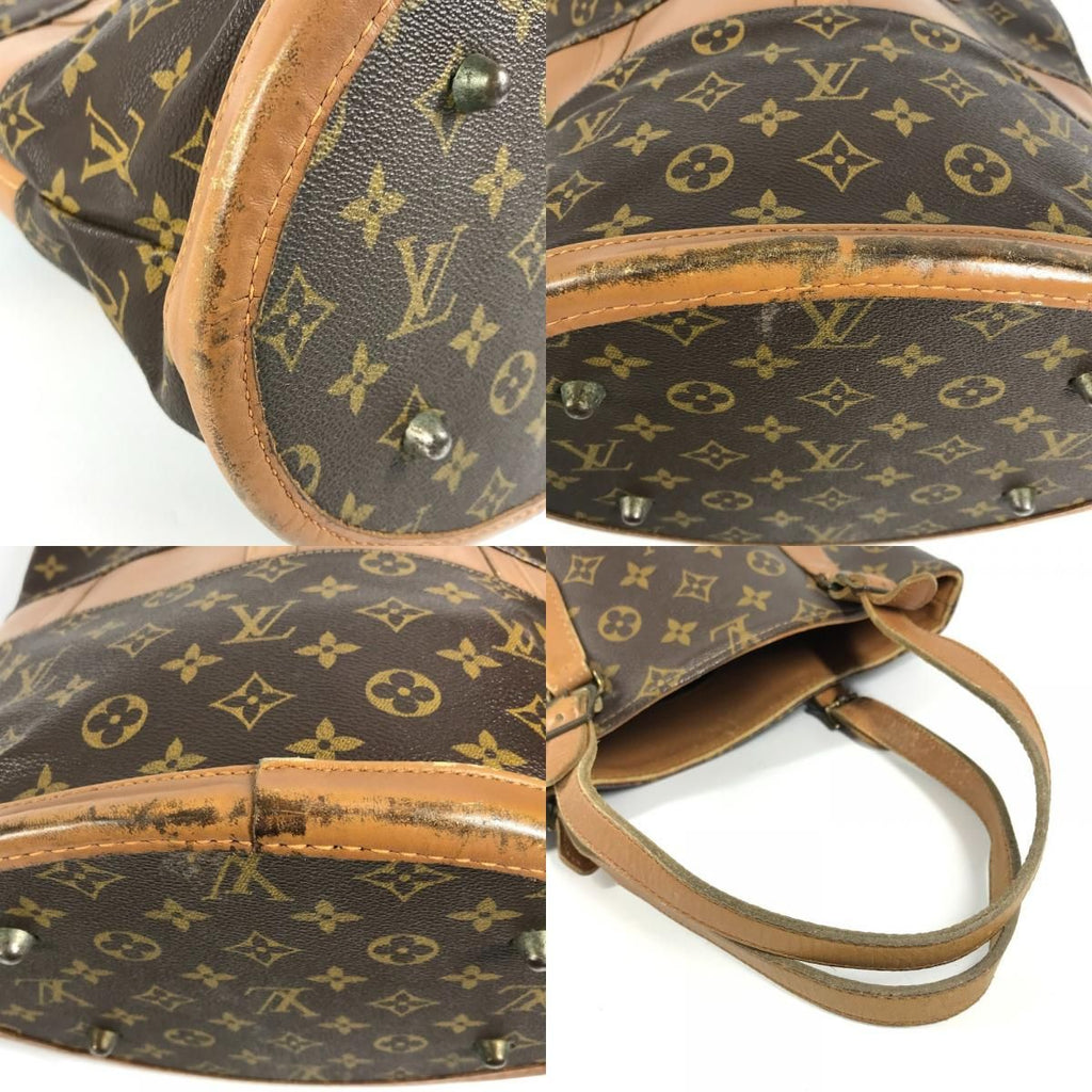 Louis Vuitton Handbag Bucket GM Monogram Canvas Brown — view 7