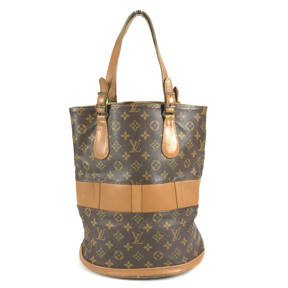 Louis Vuitton Handbag Bucket GM Monogram Canvas Brown — view 2