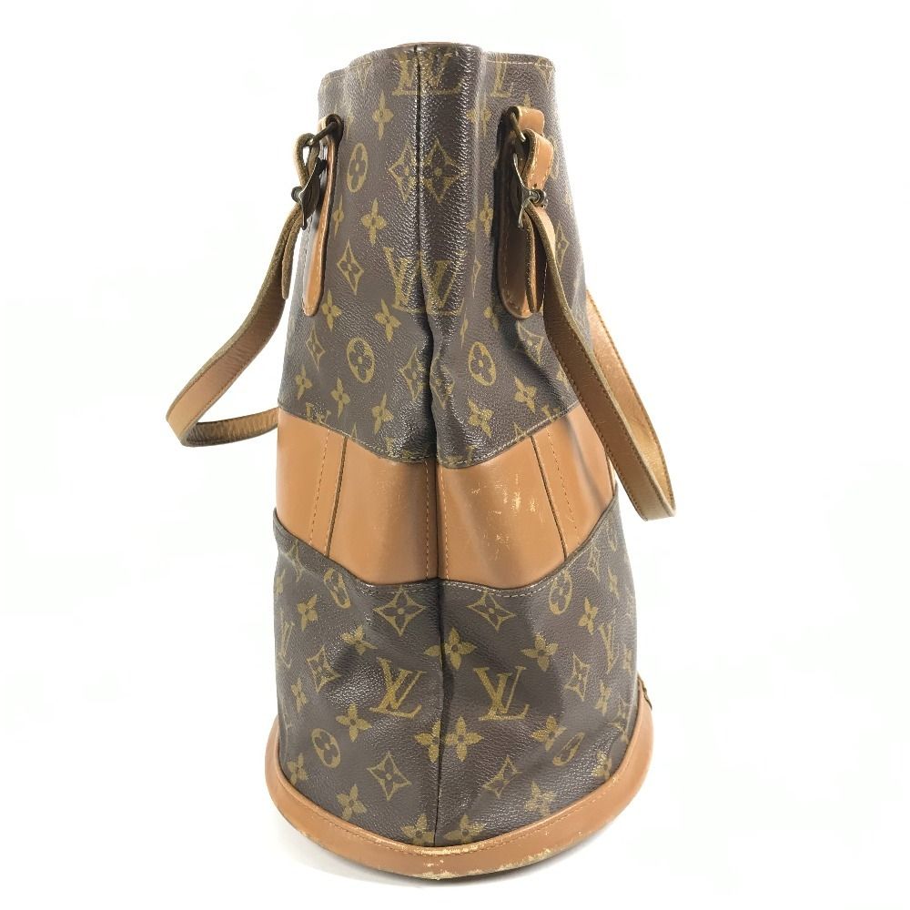 Louis Vuitton Handbag Bucket GM Monogram Canvas Brown — view 4