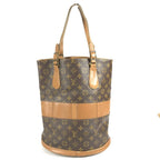 Louis Vuitton Handbag Bucket GM Monogram Canvas Brown