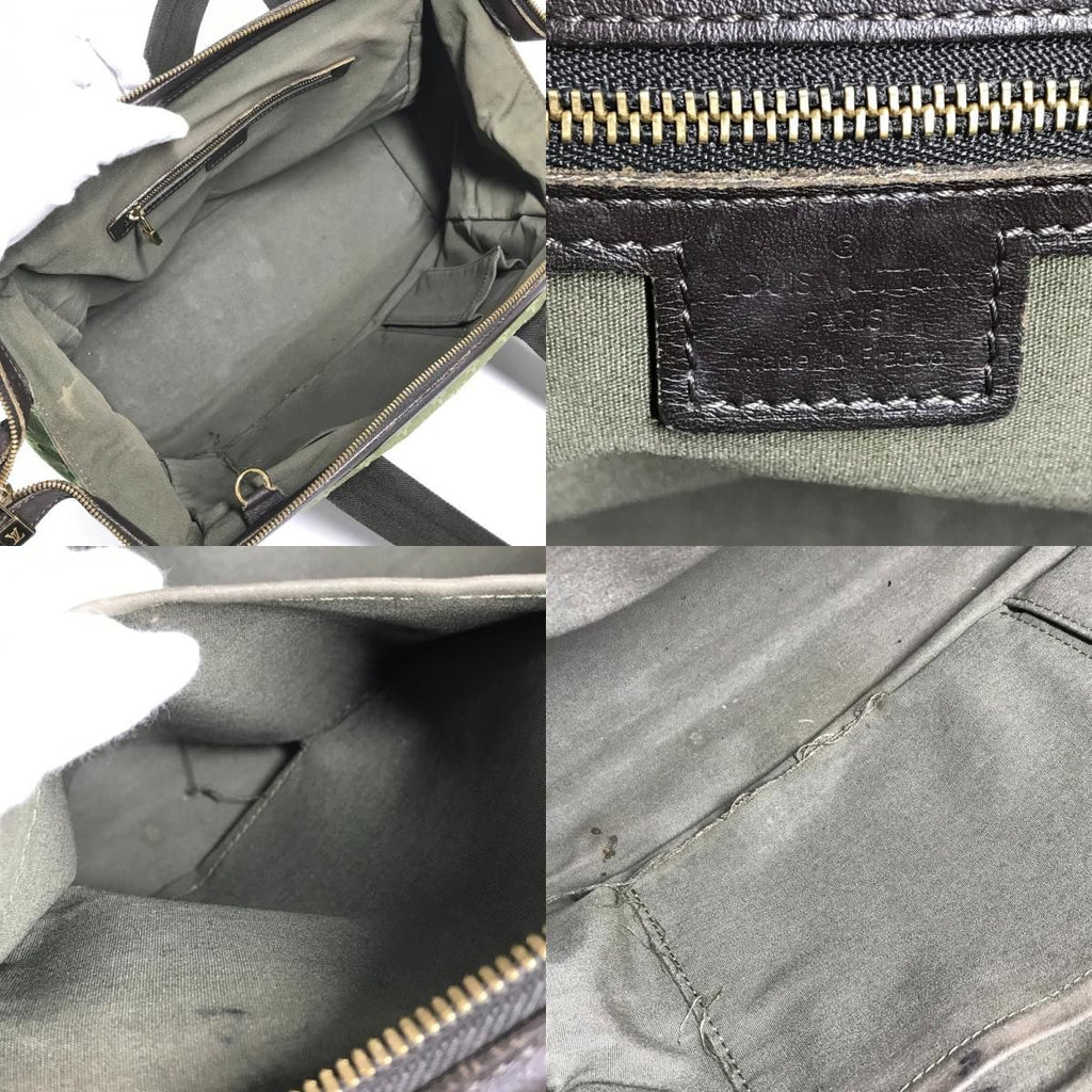 Louis Vuitton Boston Bag Josephine GM Monogram Mini Canvas Khaki — view 8
