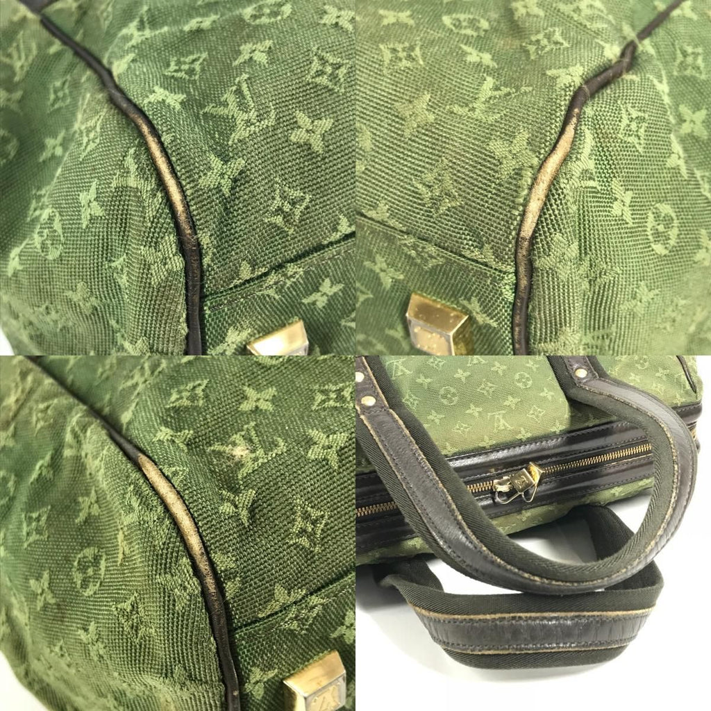 Louis Vuitton Boston Bag Josephine GM Monogram Mini Canvas Khaki — view 7