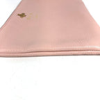 Gucci Clutch Logo Bee Leather Pink — view 4
