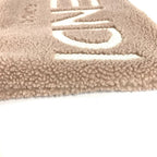 Fendi Clutch Logo Shearling Pink Beige — view 7