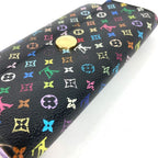 Louis Vuitton Wallet Portefeuille Sarah Monogram Multicolor Canvas Black — view 7