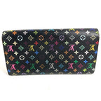 Louis Vuitton Wallet Portefeuille Sarah Monogram Multicolor Canvas Black — view 2