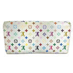 Louis Vuitton Wallet Portefeuille Sarah Rich Monogram Multicolor Canvas Blanc — view 2