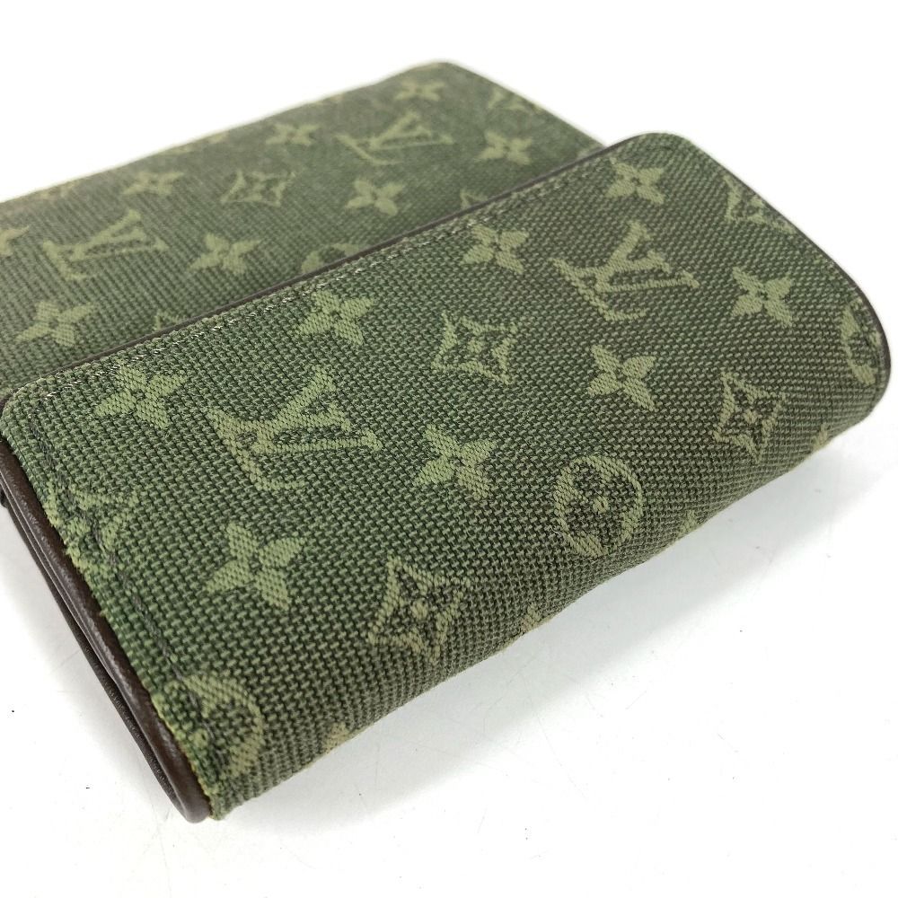 Louis Vuitton Trifold Wallet Porto Billets Cult Cles Monnet Monogram Mini — view 6