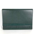 Louis Vuitton Clutch Volga Taiga Leather Epi Sea Green