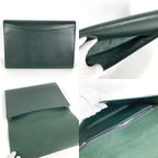 Louis Vuitton Clutch Volga Taiga Leather Epi Sea Green — view 8