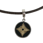 Louis Vuitton Necklace Pendentif Full Monogram Canvas Brown — view 2