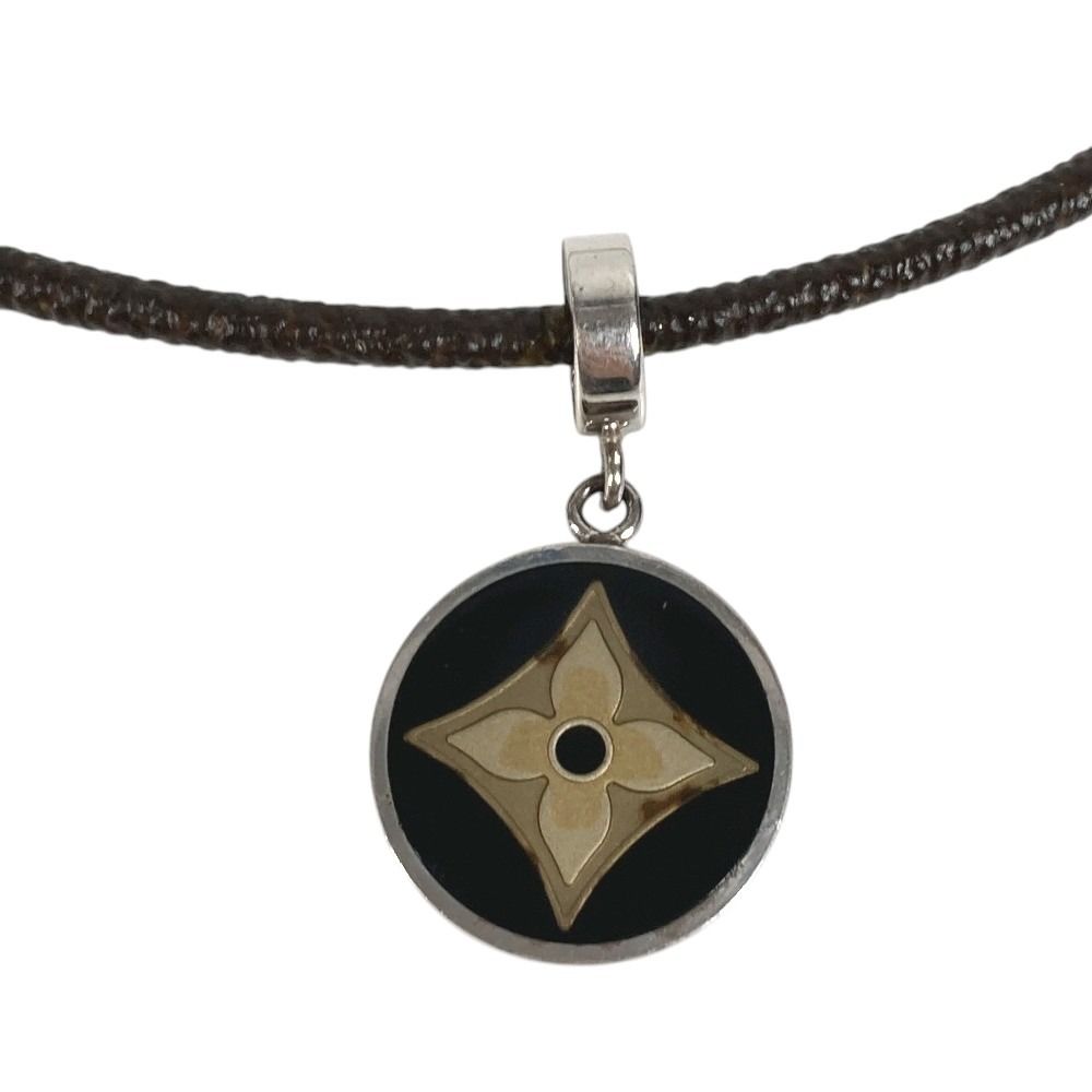 Louis Vuitton Necklace Pendentif Full Monogram Canvas Brown — view 2
