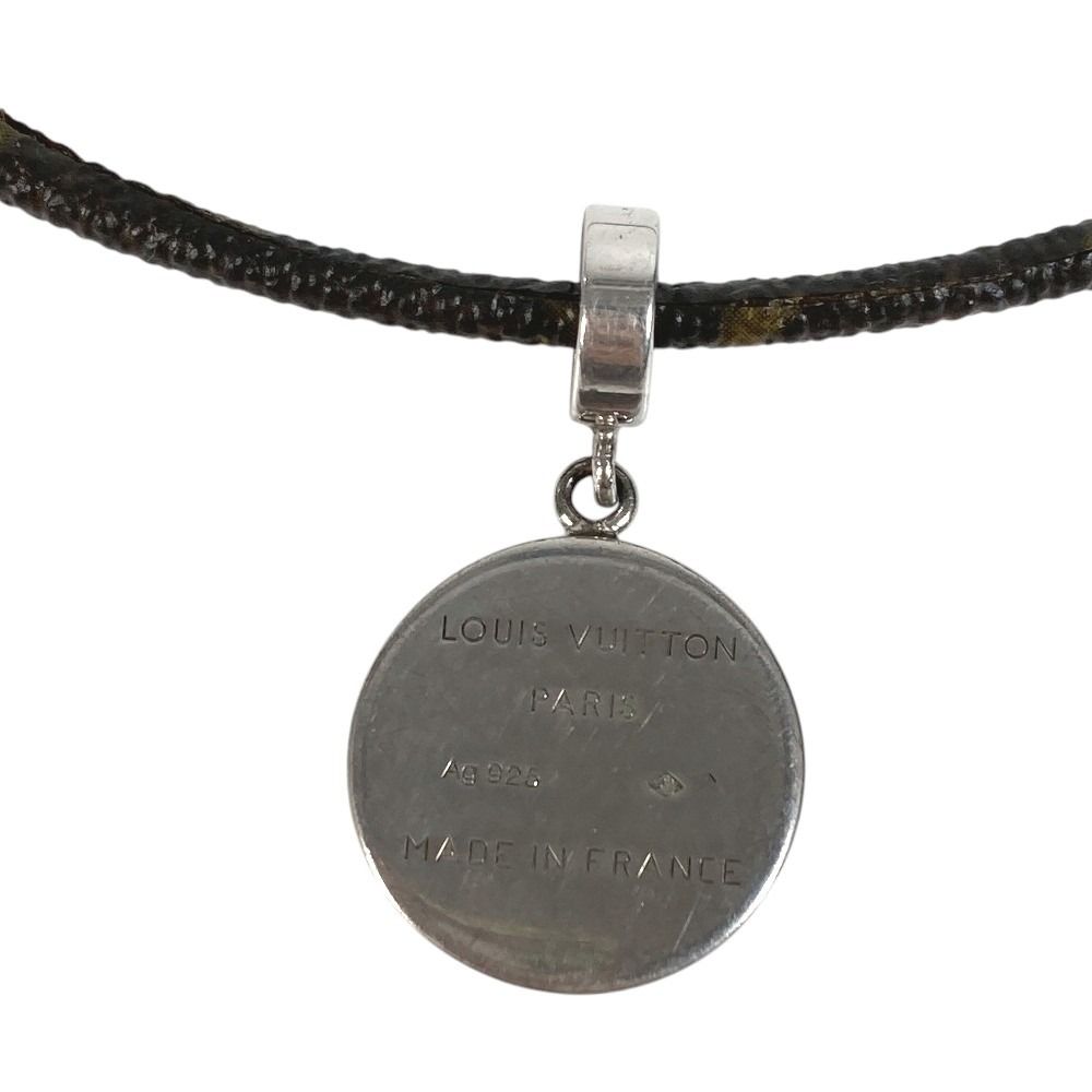 Louis Vuitton Necklace Pendentif Full Monogram Canvas Brown — view 5
