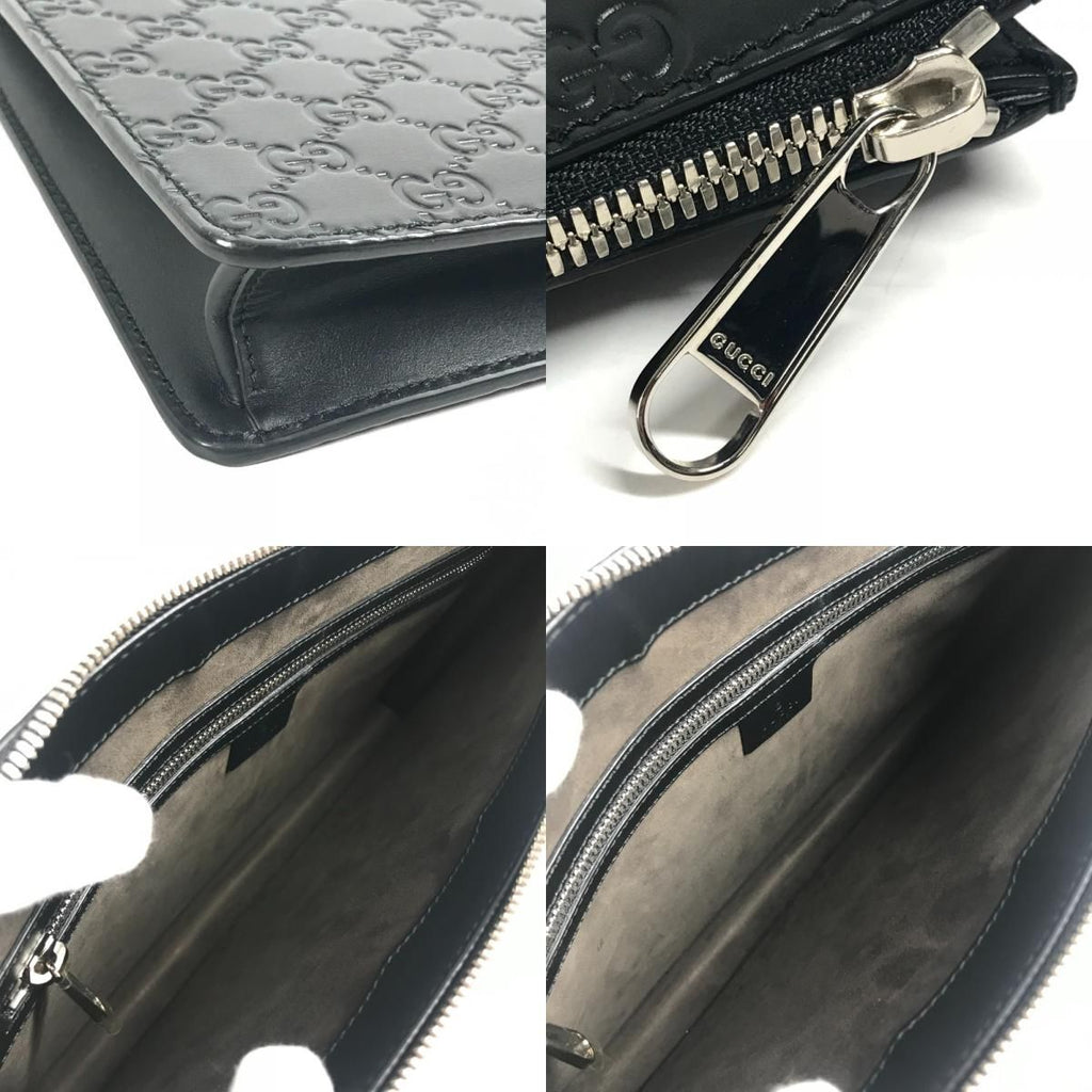 Gucci Shoulder Bag Guccissima GG Logo Marais the Black — view 8