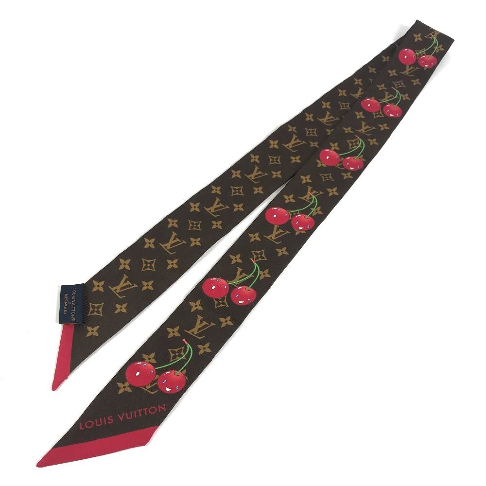 Louis Vuitton Scarf Bandeau BB Silk Brown