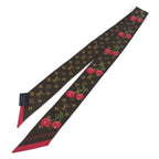 Louis Vuitton Scarf Bandeau BB Silk Brown