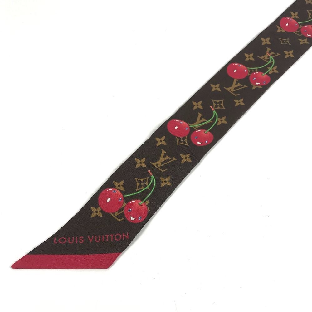 Louis Vuitton Scarf Bandeau BB Silk Brown — view 2