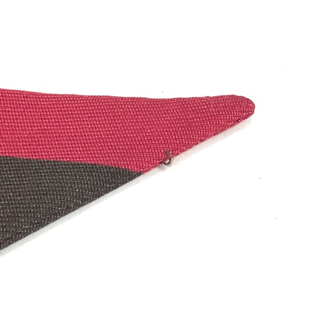 Louis Vuitton Scarf Bandeau BB Silk Brown — view 8