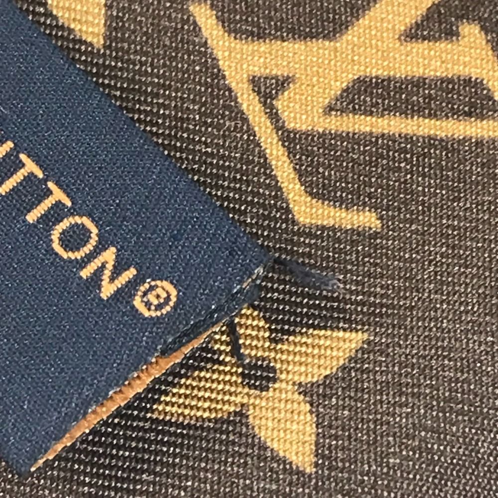 Louis Vuitton Scarf Bandeau BB Silk Brown — view 6