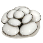 Chanel Brooch Camellia Logo Ceramic White — view 3