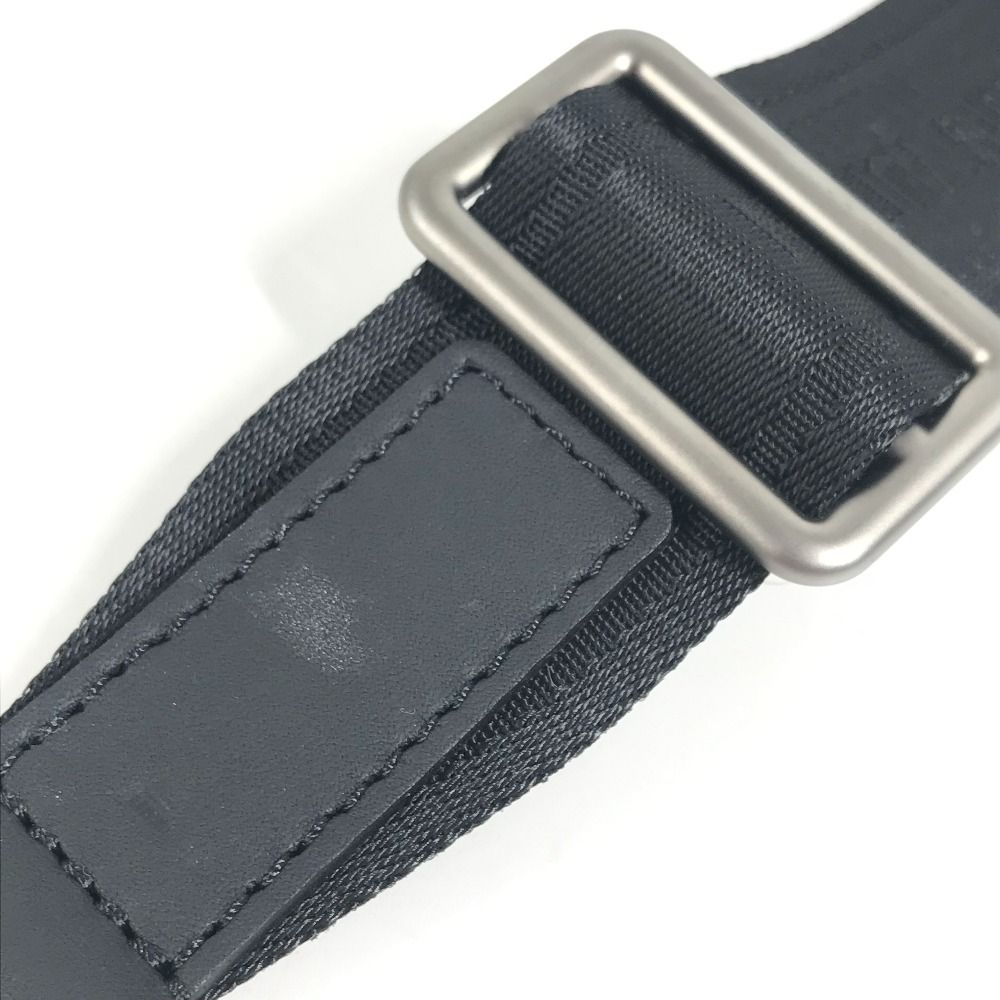 Louis Vuitton Shoulder Strap Logo Canvas Black — view 7