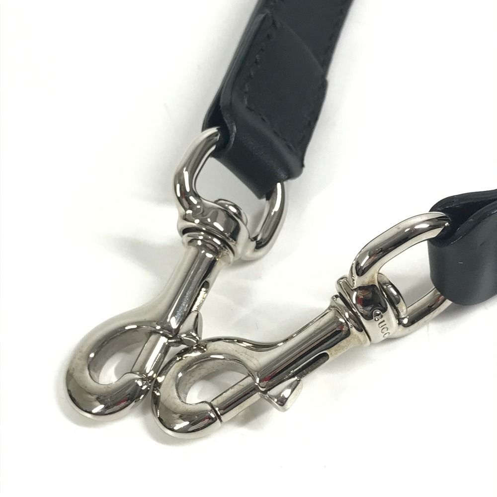 Louis Vuitton Shoulder Strap Logo Canvas Black — view 3