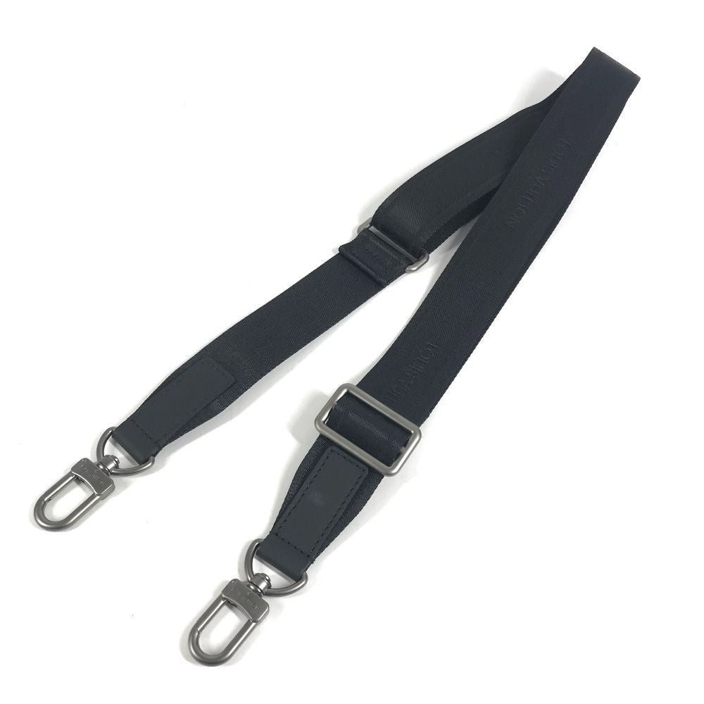 Louis Vuitton Shoulder Strap Logo Canvas Black — view 4