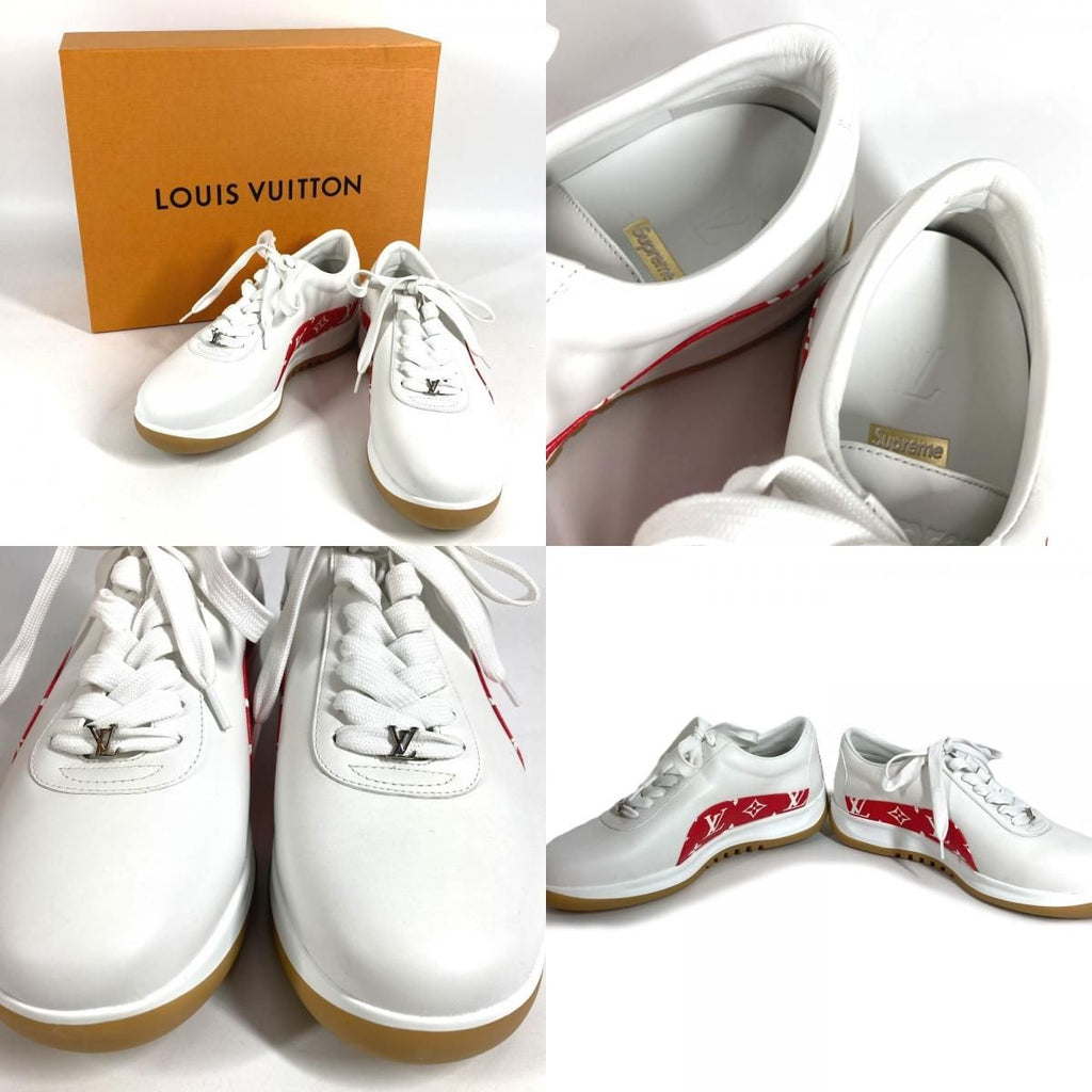Louis Vuitton Sneakers Leather White — view 9