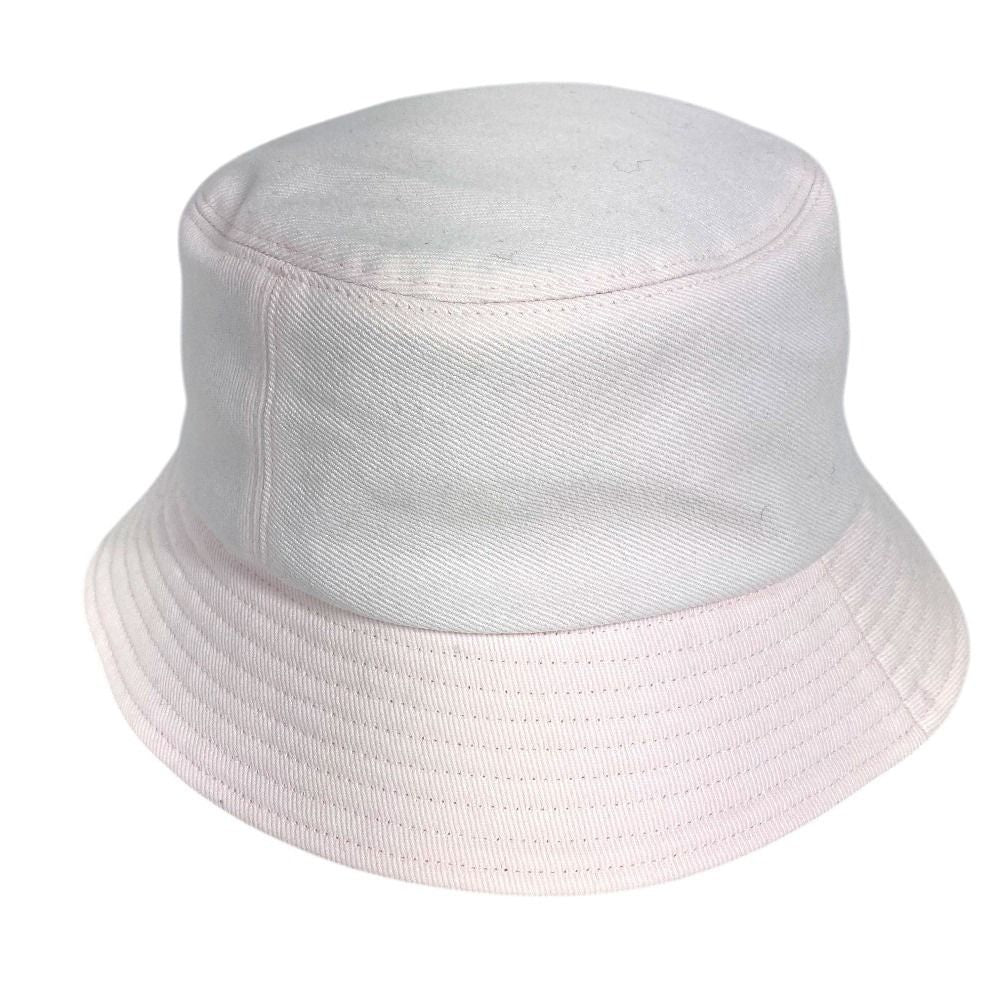 Chanel Hat Logo Rhinestone Sequin Cotton Pink — view 4