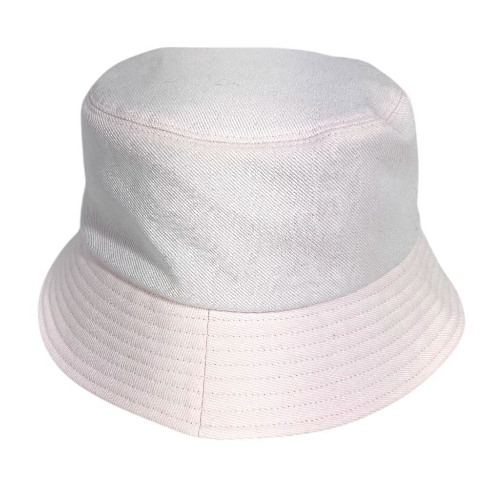 Chanel Hat Logo Rhinestone Sequin Cotton Pink — view 5