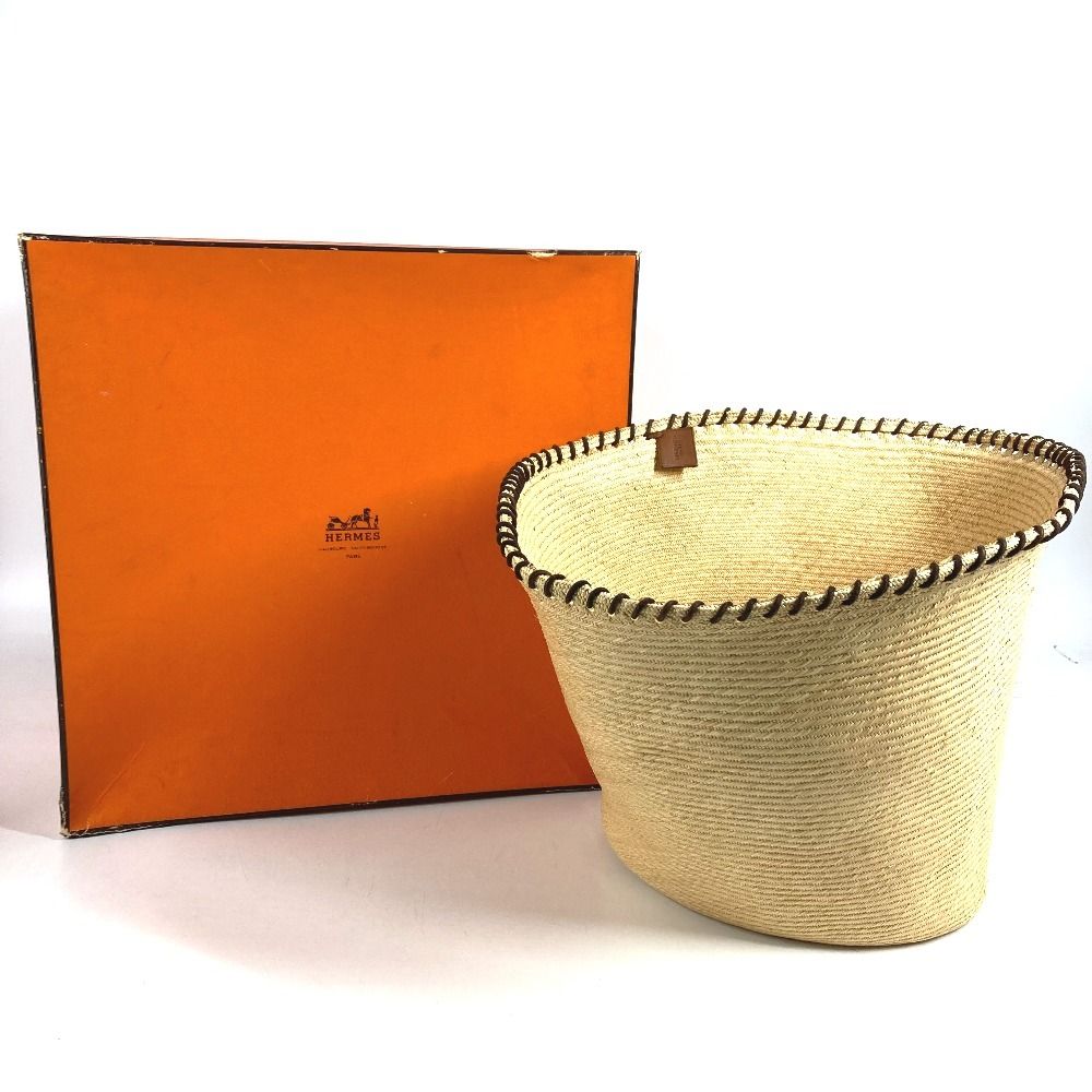 Hermes Case Basket Hemp Beige — view 7