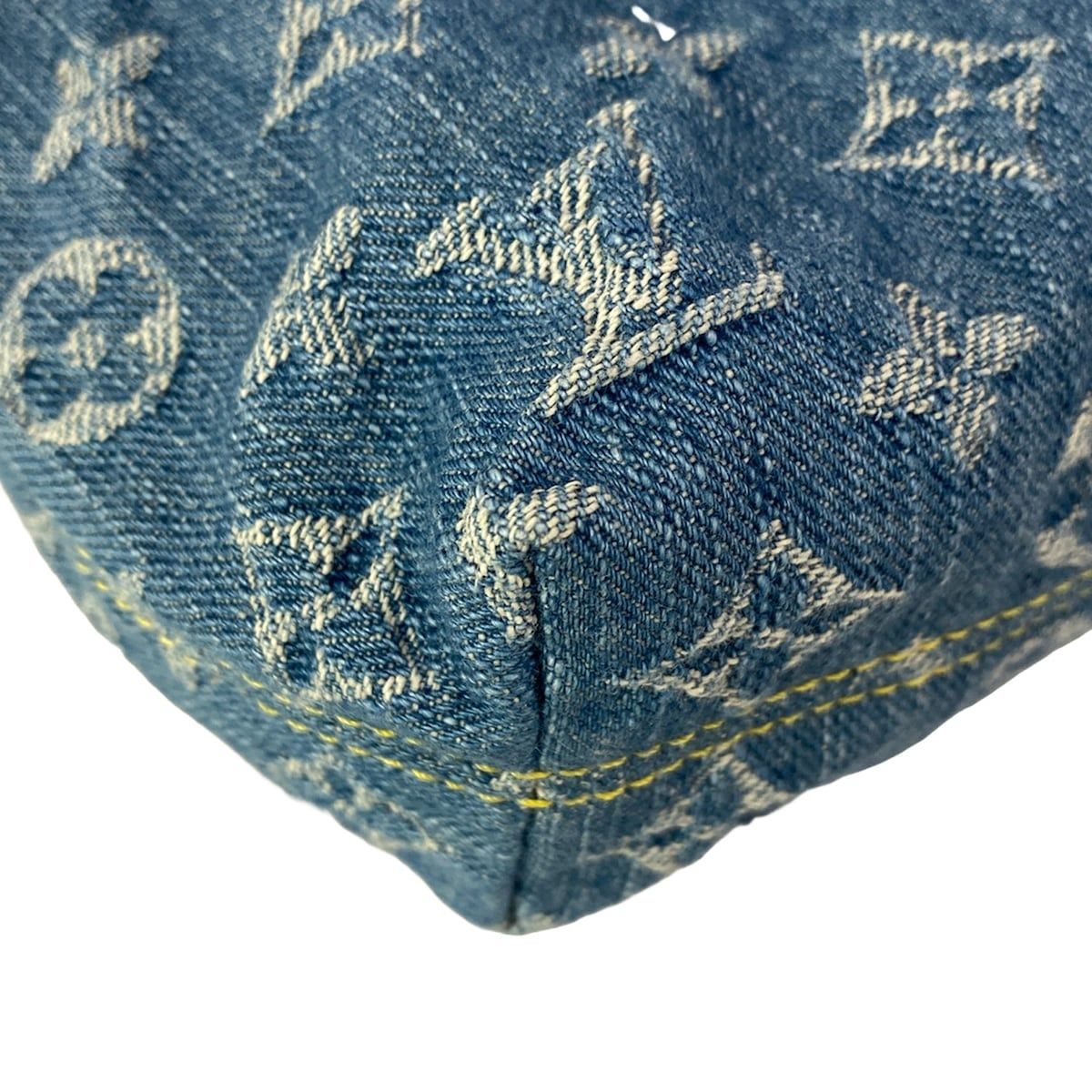Louis Vuitton Handbag Monogram Denim Pochette Hills Blue — view 8