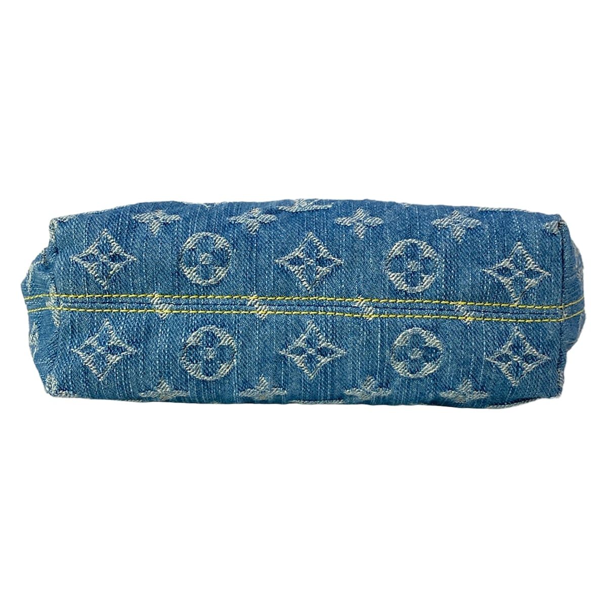 Louis Vuitton Handbag Monogram Denim Pochette Hills Blue — view 5