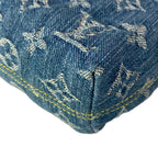 Louis Vuitton Handbag Monogram Denim Pochette Hills Blue — view 7