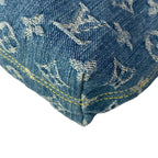 Louis Vuitton Handbag Monogram Denim Pochette Hills Blue — view 9