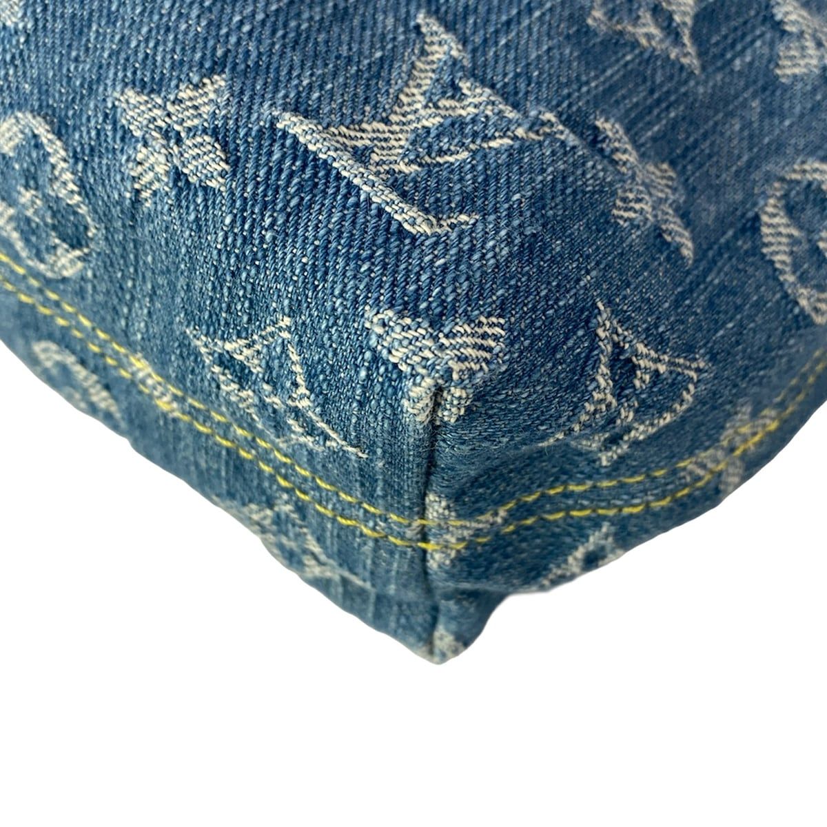 Louis Vuitton Handbag Monogram Denim Pochette Hills Blue — view 9