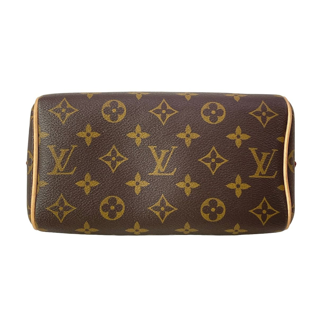 Louis Vuitton Handbag Monogram Speedy Bandouliere 20 Noir — view 5