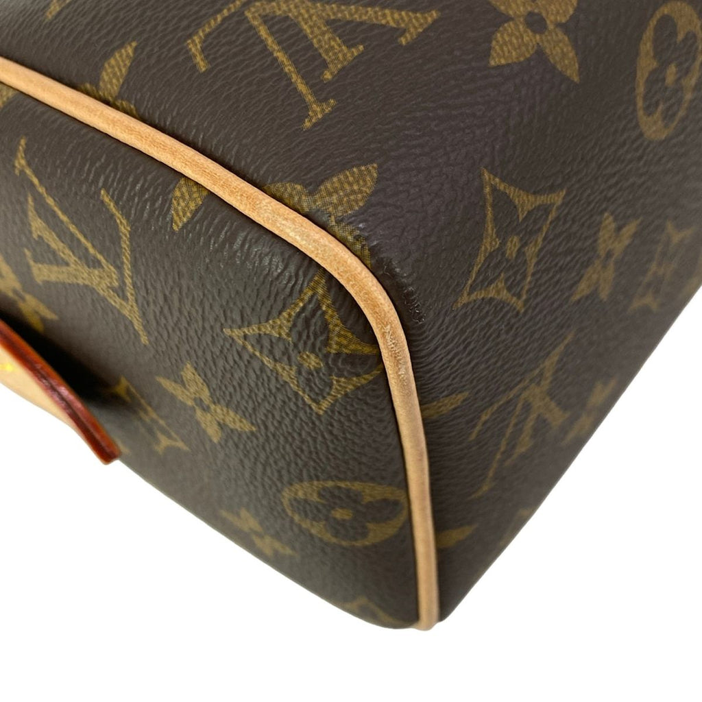 Louis Vuitton Handbag Monogram Speedy Bandouliere 20 Noir — view 8
