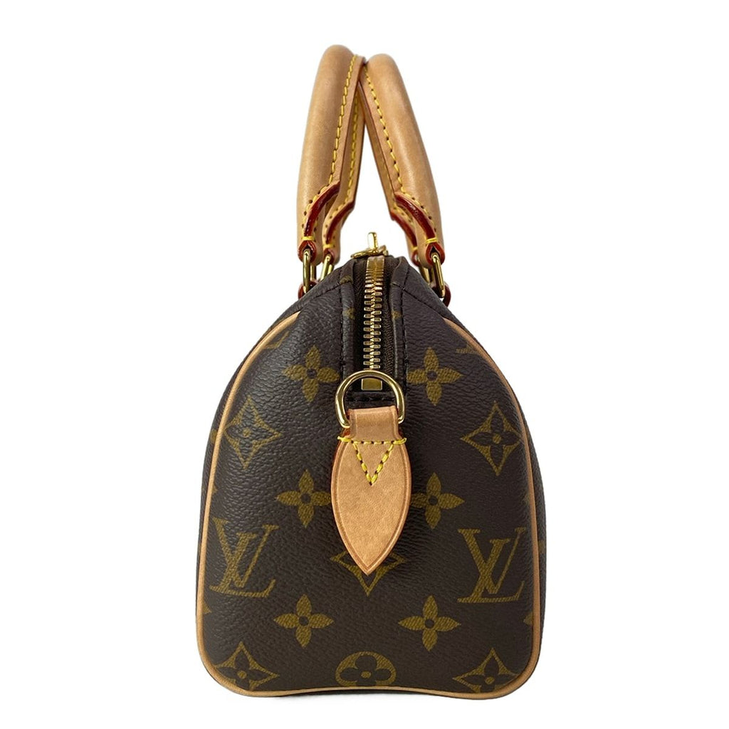 Louis Vuitton Handbag Monogram Speedy Bandouliere 20 Noir — view 4
