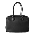 Hermes Handbag Plume 28 Black Silver